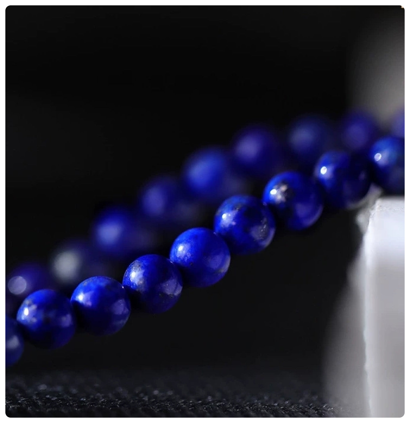 Grade A Lapis Lazuli Buddha Beads Bracelet